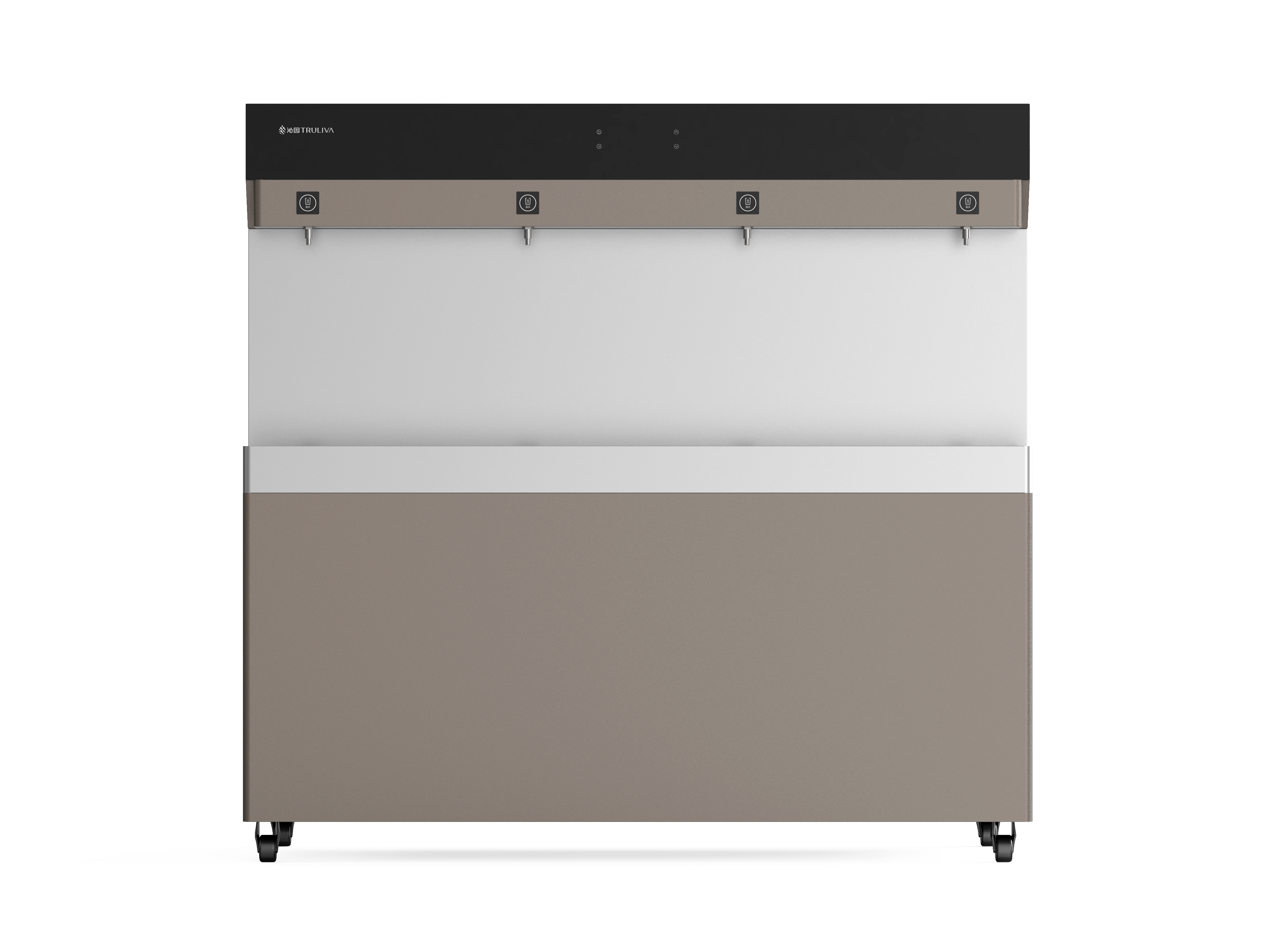 沁园四龙头直饮机商用RO反渗透净饮机QS-ZR4-P3070