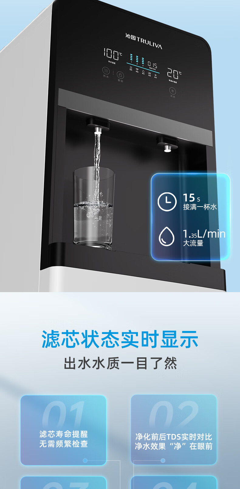 沁园商用净水器直饮机立式学校办公室工厂饮水机RO反渗透净饮机QS-ZRD-L09(图20)