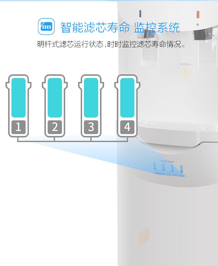 沁园商用立式饮水机净饮一体机RO反渗透过滤办公室QZ-RW4-101（满足1-20人饮水）(图18)