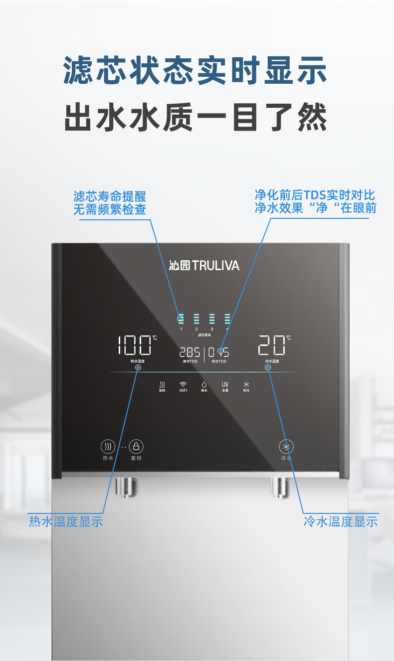 沁园商用净饮水一体机5级过滤RO反渗透式净水器学校工厂办公室食堂饮水机QS-ZRD-L18(图10)