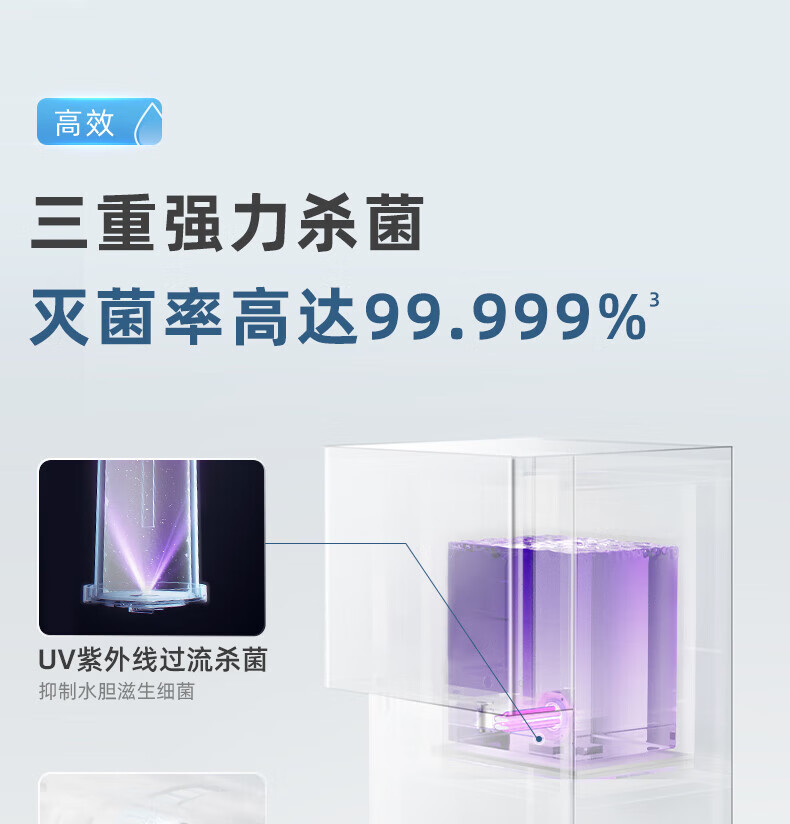 沁园商用净饮水直饮机一体机5级过滤RO反渗透式大通量净水器学校工厂办公室食堂饮水机QS-ZRW-L58（满足150-200人饮水）(图6)