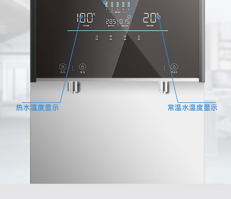 沁园商用净饮水直饮机一体机5级过滤RO反渗透式大通量净水器学校工厂办公室食堂饮水机QS-ZRW-L58（满足150-200人饮水）(图17)